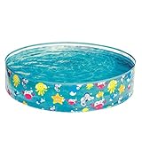 Bestway FillN Fun Planschbecken, Sparking Sea, 122 x 25 cm