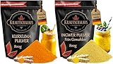 Kurkuma & Ingwer Shot Gewürz Set je 800g von Krautschmaus | Ingwerpulver...