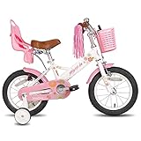 JOYSTAR Little Daisy 16 Zoll Kinderfahrrad für 4 5 6 7 Jahre Mädchen...