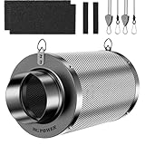 HG Power Aktivkohlefilter 100mm, Länge 250mm – 38mm Premium Australische...