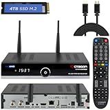 OCTAGON SF8008 UHD 4K Supreme Twin Sat Receiver + 4TB Festplatte INTERN +...