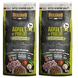 BELCANDO Hundefutter Adult GF Poultry 2X 12,5kg, Getreidefreies...