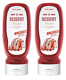 Body Attack Strawberry Dessert Sauce, 2er Pack (2x 320ml)