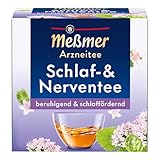 Meßmer Schlaf- & Nerventee | beruhigend & schlaffördernd | 9 Teebeutel |...