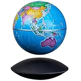 3UOOWWFA Magnetischer Schwebeglobus, Weltkugel mit Ständer, magnetischer...