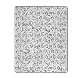 Hundedecke mit Pfotenabdrücken – Welpen-Couch-Matte, robustes...