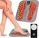 EMS Fußmassagegerät, Jkevow Fussmassagegerät Elektrisch 8 Modi und 19...