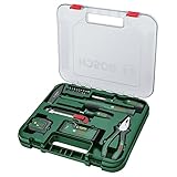 Bosch Universal Werkzeug-Set, 17-teilig (vielseitiger Werkzeugkoffer,...