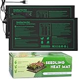 NAMOTEK Pflanzen-Heizmatte 52x24cm - wasserdichte Wärmematte zur Keimung &...