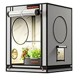 Spider Farmer Kleines Growzelt 60x60x80 cm für Aerogarden, mit...