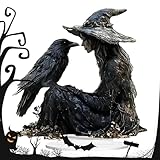 Wpsagek Halloween Schreibtischdeko - 2D Acryl Festliche...