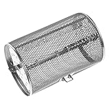 BCOATH Edelstahl Rotierender Grillkorb Backofen Bratenkorb mit Sicherem...