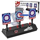 Zielscheibe für Nerf N-Strike Elite/Mega/Rival, 3 Spielziele, elektrisches...