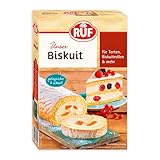 RUF Biskuit Teig, Backmischung für einen saftigen Biskuitteig,...