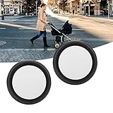 Paar Gummiräder für Kinderwagen, Zubehör für Vorder- und Hinterräder...