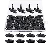 YIXISI 30 Stück Zeltplanen Clips, Tarp Clips Klemmen, Planenhalter Clips,...