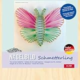 Pebaro NB1 Nagelbild Kreativ Set, Bastelset, Fadenbild, Fadenspannbild,...