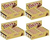 TWIX Doppelriegel 4x 32x50g Schokoriegel Knusperkeks mit zartem Karamell...