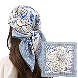 ZephyrHome bandana,kopftuch damen,Schal,quadratisches...