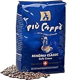 più caffè Schümli Classic Café Crème Kaffeebohnen, 1 kg, aromatische...