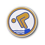 Seepferdchen® offizielles Gold Schwimmabzeichen zum Aufnähen | DSA Gold...