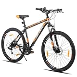 HILAND 26 Zoll Mountainbike für Erwachsene, MTB mit Aluminiumrahmen,...