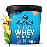 Bodylab24 Clear Whey Isolate Pfirsich-Eistee 720g, Eiweiß-Shake aus bis zu...