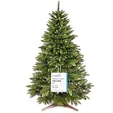 Premium Weihnachtsbaum künstlich 150cm -TESTSIEGER - Naturgetreu, dichte...
