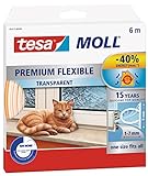 tesamoll Premium Flexible - Selbstklebende Silikondichtung zum Isolieren...