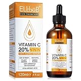 Vitamin C Serum mit Hyaluronsäure für Gesicht & Hyaluron - Gesichts serum...