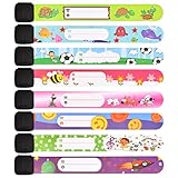 8 Stück Notfallarmband Kinder,SOS Armband Kinder,Armband Kinder...