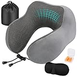 Amazon Brand -Eono Nackenkissen, Nackenhörnchen Memory Foam, Ergonomisch...