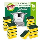 Scotch-Brite Classic Topfreiniger, 16 Schwämme pro Packung, Schwamm für...