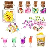 Farerkass Miniatur Essen Und Trinken 14 StüCk Wichtel ZubehöR Weihnachten...