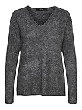 VERO MODA Strick Pullover V-Ausschnitt Langarm Sweater Knitted Jumper...