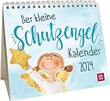 Mini-Kalender 2024: Der kleine Schutzengelkalender: Kleiner Tischkalender...