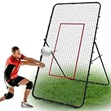 LIANTRAL Volleyball Rebounder Netz, 2,2 x 1,2 m, Volleyball-Trainingsgerät...