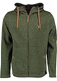 TOM COLLINS Herren Fleecejacke Freizeitjacke Zipper hochgeschlossen mit...