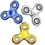 SCIONE 3Stück Fidget Spinner Sensorisches Hand Zappelspielzeug, Angst...