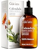 Gya Labs Bio-Calendulaöl für die Haut - 100% Reines Natürliches...
