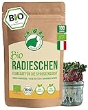 Bio Radieschen Sprossen Samen 180g | Keimfähige Radieschensamen zur...