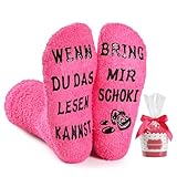 BISOUSOX Bunte Socken Damen Baumwolle Lustige Socken Damen Geschenk für...