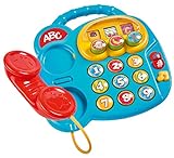 Simba 104010016 - ABC buntes Telefon, Babyspielzeug, Drehbilderdisplay,...