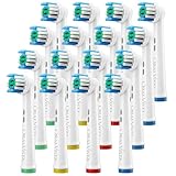 OralVista Elektrische Zahnbürstenköpfe, 16er-Pack kompatibel mit Oral B...