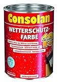 Consolan Wetterschutzfarbe weiß 2,5L