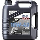 LIQUI MOLY Motorbike 4T 10W-40 Street | 4 L | Motorrad 4-Takt-Öl |...