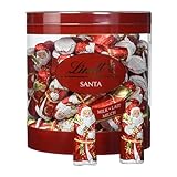 Lindt Schokolade | Mini Santa Milch Box | 700g | 66 Mini Weihnachtsmänner...