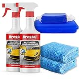 Brestol® Reinigungsknete Set2 200 g Knete blau + Box + 2X 750 ml Spezial...