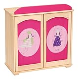 roba Puppenkleiderschrank Serie „Happy Fee“, Puppenmöbel zum Verstauen...
