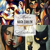 Malen nach Zahlen Malbuch für Erwachsene: Ein Ausmalbuch mit...